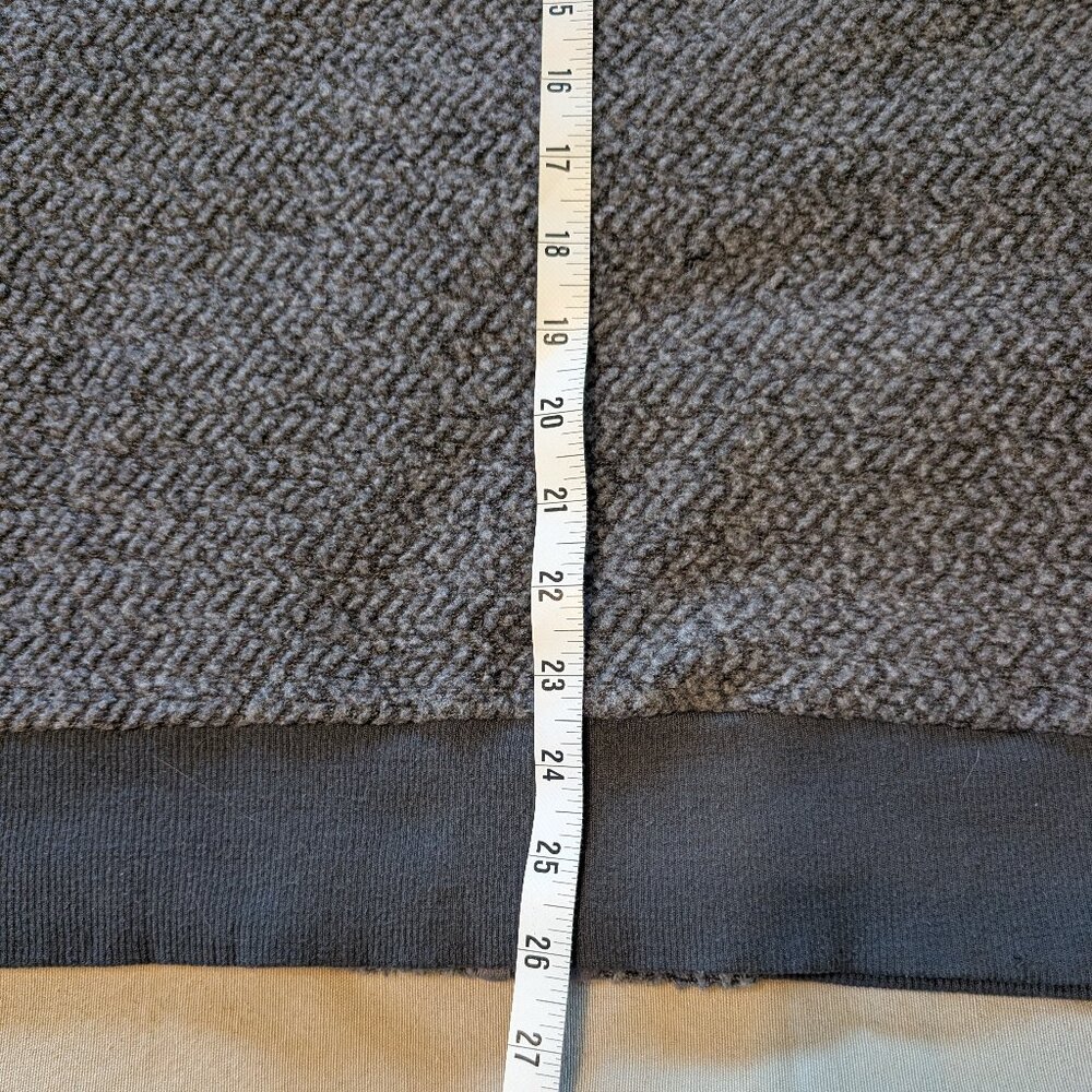Patagonia Woolyester Gray Full-Zip Jacket - Men L - Picture 7 of 7